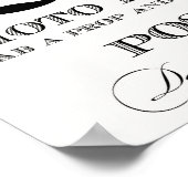 フォトブースのサイン – プロップを掴んでポーズを取る ポスター (角)