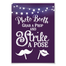 フォトブースのパーティー結婚または夕べ フォトプリント           