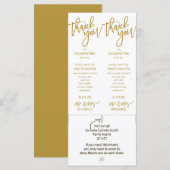 フォトブースのフレーム挿入 |ブラシスクリプト(金ゴールド) (正面/裏面)