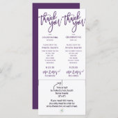 フォトブースのフレーム挿入 |ブラシ（プラム/紫） (正面/裏面)