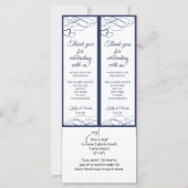 フォトブースのフレーム挿入 |最愛（ネイビーブルー） (正面)