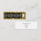 フォトブースの名刺 スキニー名刺 (正面/裏面)