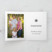 フォトブーススタイルホリデーカード シーズンカード (内部)