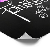 フォトブースチョーク結婚ボード紫陽花フローラ ポスター (角)