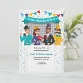 フォトブースパーティー招待状 招待状 (スタンド正面)