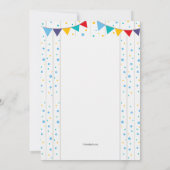 フォトブースパーティー招待状 招待状 (裏面)