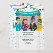 フォトブースパーティー招待状 招待状 (正面/裏面)