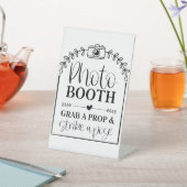 フォトブースパーティー標識 台座サイン (インサイチュ)