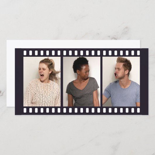 フォトブースフィルムストリップ撮影カスタム (正面/裏面)