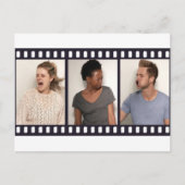 フォトブースフィルムストリップ撮影カスタム ポストカード (正面)