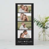 フォトブースブックマークウェディング日付の保存 セーブザデート (スタンド正面)