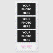 フォトブースマグネットかわいいイースター | 3写真 (正面)