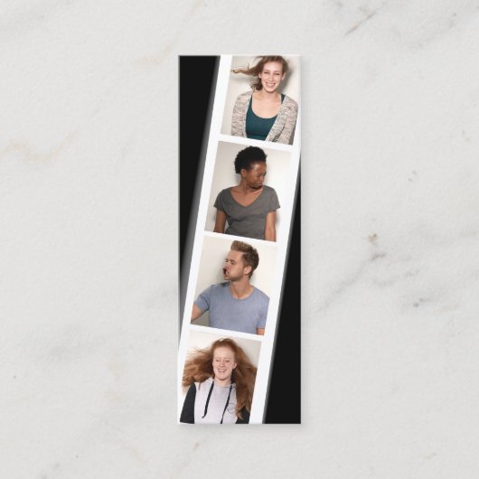 📷フォトブース写真家 スキニー名刺 (正面)