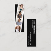 📷フォトブース写真家 スキニー名刺 (正面/裏面)