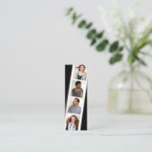 📷フォトブース写真家 スキニー名刺 (スタンド正面)