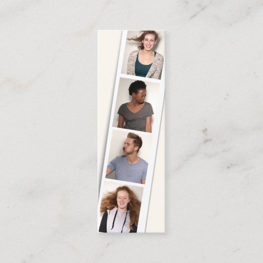 📷フォトブース写真家 スキニー名刺 (正面)