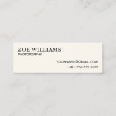 📷フォトブース写真家 スキニー名刺 (裏面)