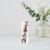 📷フォトブース写真家 スキニー名刺 (スタンド正面)