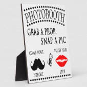フォトブース標識 フォトプラーク (側面)