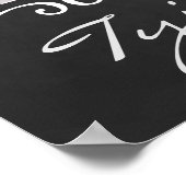 フォトブース用ウェディングチョークボードプロップポスター ポスター (角)