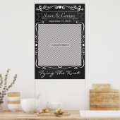 フォトブース用ウェディングチョークボードプロップポスター ポスター (キッチン)