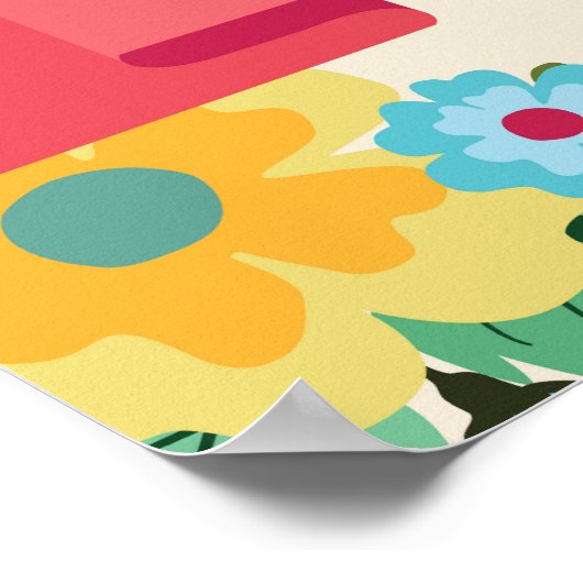 フォトブース用ウェディングパーティープロップポスター ポスター (角)