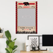 フォトブース用樵の祭りフレーム小道具 ポスター (ホームオフィス)