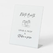 フォトブース結婚の婚約パーティ天板 台座サイン (正面)