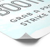 フォトブース ウェディング サイン 空色 水彩 (角)