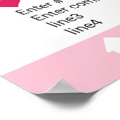 フォトブース プロップ フレーム ポスター ソーシャルメディア デザイン (角)