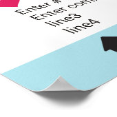 フォトブース プロップ フレーム ポスター ソーシャルメディア デザイン (角)