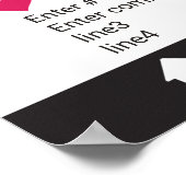 フォトブース プロップ フレーム ポスター 緑 黒 (角)