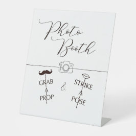 フォトブース 台座サイン