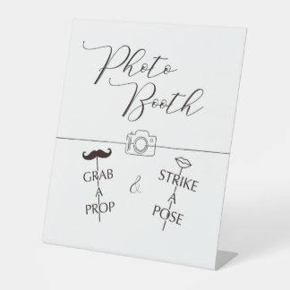 フォトブース 台座サイン