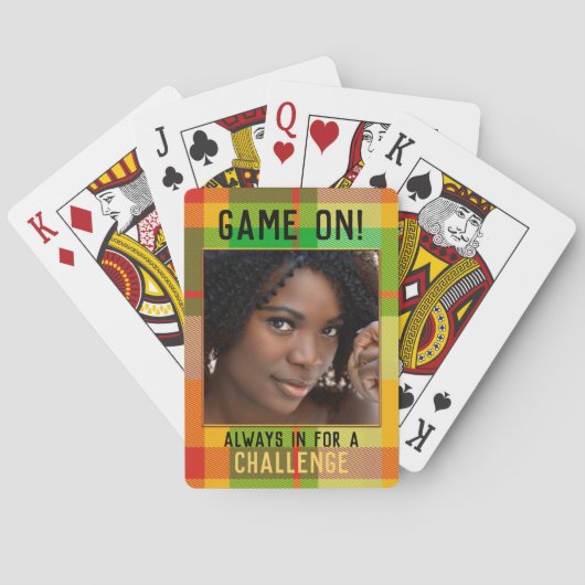 フォトプライカラフルドトランプデッキ トランプ (裏面)