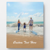 フォトプラークのギフトとカスタム文字 フォトプラーク (正面)