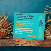 フォトプラーク8 X 10お客様の編集背景色の変更 フォトプラーク (側面)