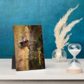 フォトプラーク – イエローストーンエルク (側面)