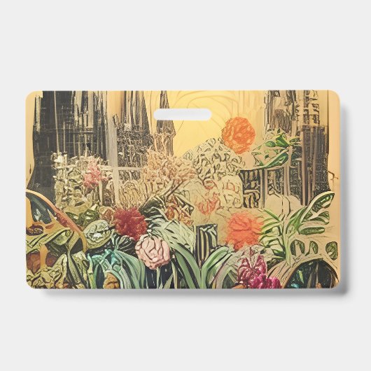 フォトプリント バッジ (正面)