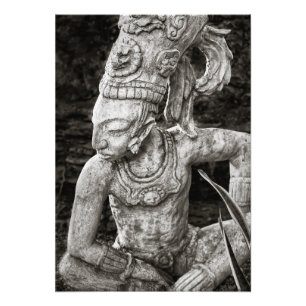 フォトプリント-古代マヤ姿-メキシコ フォトプリント