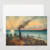 フォトプリント 招待状 (正面/裏面)