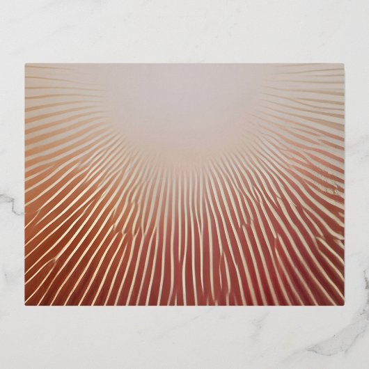 フォトプリント 箔招待状ポストカード (正面)