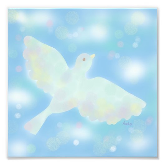 フォトプリント　自由の鳥 フォトプリント            (正面)