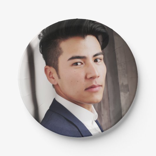 フォトプレート：卒業パーティープレート ペーパープレート (正面)