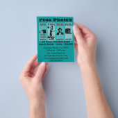 フォトプロップサインフライヤー チラシ (手)