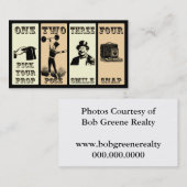 フォトプロップサイン 名刺 (正面/裏面)