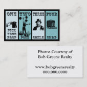 フォトプロップサイン 名刺 (正面/裏面)