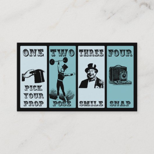 フォトプロップサイン 名刺 (正面)