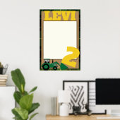 フォトプロップフレーム – トラクターテーマ ポスター (ホームオフィス)