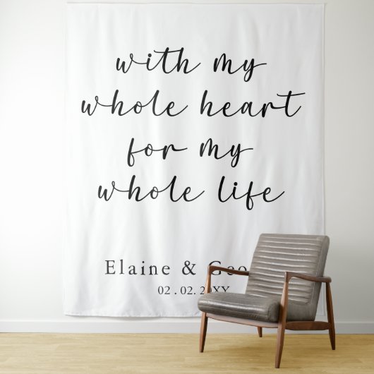 フォトプロップ結婚全体の背景を使用 タペストリー (インサイチュ)